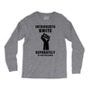 introverts unite separately in your own homes black Long Sleeve Shirts