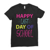 happy laft day of school Ladies Fitted T-Shirt