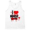 i love house music t shirt men logo3 new t shirt clothing design men Tank Top