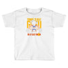 training to beat saiyan or at least warrior anime gym workout lifting Toddler T-shirt