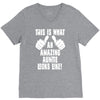 this is what an amazing auntie looks like V-Neck Tee