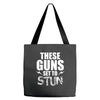 These Guns Set To Stun Tote Bags
