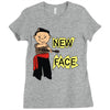 new face Ladies Fitted T-Shirt