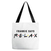 Frankie Says Relax Tote Bags