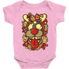 deer and monster Baby Bodysuit