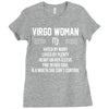 Virgo Woman Ladies Fitted T-Shirt