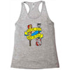 red on you Racerback Tank