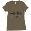Winter (f80) Ladies Fitted T-Shirt