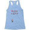Muggle On Board Floral Racerback Tank