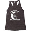 i black out solar ec;ipse Racerback Tank