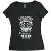 Life After Death Mess With My Mom Women's Triblend Scoop T-shirt