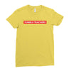Tumblr teachers Hypebeast Ladies Fitted T-Shirt