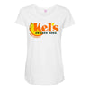 kel's orange soda Maternity Scoop Neck T-shirt