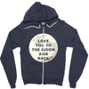 I Love You To The Moon And Back Zipper Hoodie