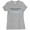 im going to go stand outside so if anyone asks im outstanding Ladies Fitted T-Shirt