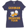 German Drinking Team Ladies Fitted T-Shirt