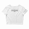 neuroscience humor Crop Top