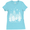 camp line Ladies Fitted T-Shirt