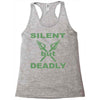 silent but deadly Racerback Tank