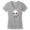 evil clown Women's V-Neck T-Shirt