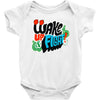 wake up and fight Baby Onesie