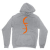 helix of heroes funny retro sci fi superhero symbol cool logo Unisex Hoodie