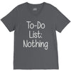 lazy day humour V-Neck Tee