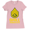 grill sergeant military Ladies Fitted T-Shirt