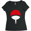 uchiha clan symbol Women's Triblend Scoop T-shirt