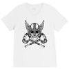 vikings head V-Neck Tee