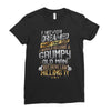 i never dreamed that one day i'd become a grumpy old man but Ladies Fitted T-Shirt