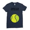 There is No Off-Season Ladies Fitted T-Shirt