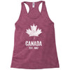 Canada Est 1867 Racerback Tank