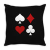 Casino Signs Throw Pillow