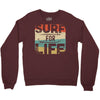 surf for life Crewneck Sweatshirt