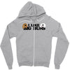 i like big buns bunny love Zipper Hoodie