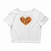 pizza lover Crop Top