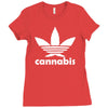 cannabis Ladies Fitted T-Shirt