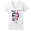 we shall never surrender Women's V-Neck T-Shirt
