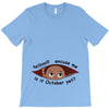 October Peeking Out Baby Boy T-Shirt