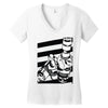 alcohol blanc Women's V-Neck T-Shirt