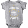 legendary riders are born in 1960 Baby Bodysuit