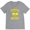 check meowti V-Neck Tee