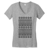 ugly christmas Women's V-Neck T-Shirt