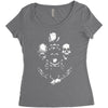 trophy hunting Women's Triblend Scoop T-shirt