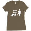 boss lady Ladies Fitted T-Shirt