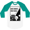 Make Sundays Great Again Shirt 3/4 Sleeve Shirt