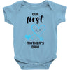 Our First Mother's Day! Baby Boy Baby Bodysuit
