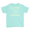 over caffeinated (3) Youth Tee