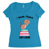 i speak fluent sarcazm Women's Triblend Scoop T-shirt